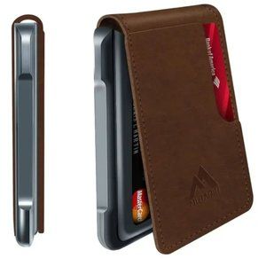 Mens Wallet Tactical Bifold Wallets for Men Metal RFID Blocking Aluminum